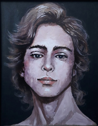 портрет молодого человека